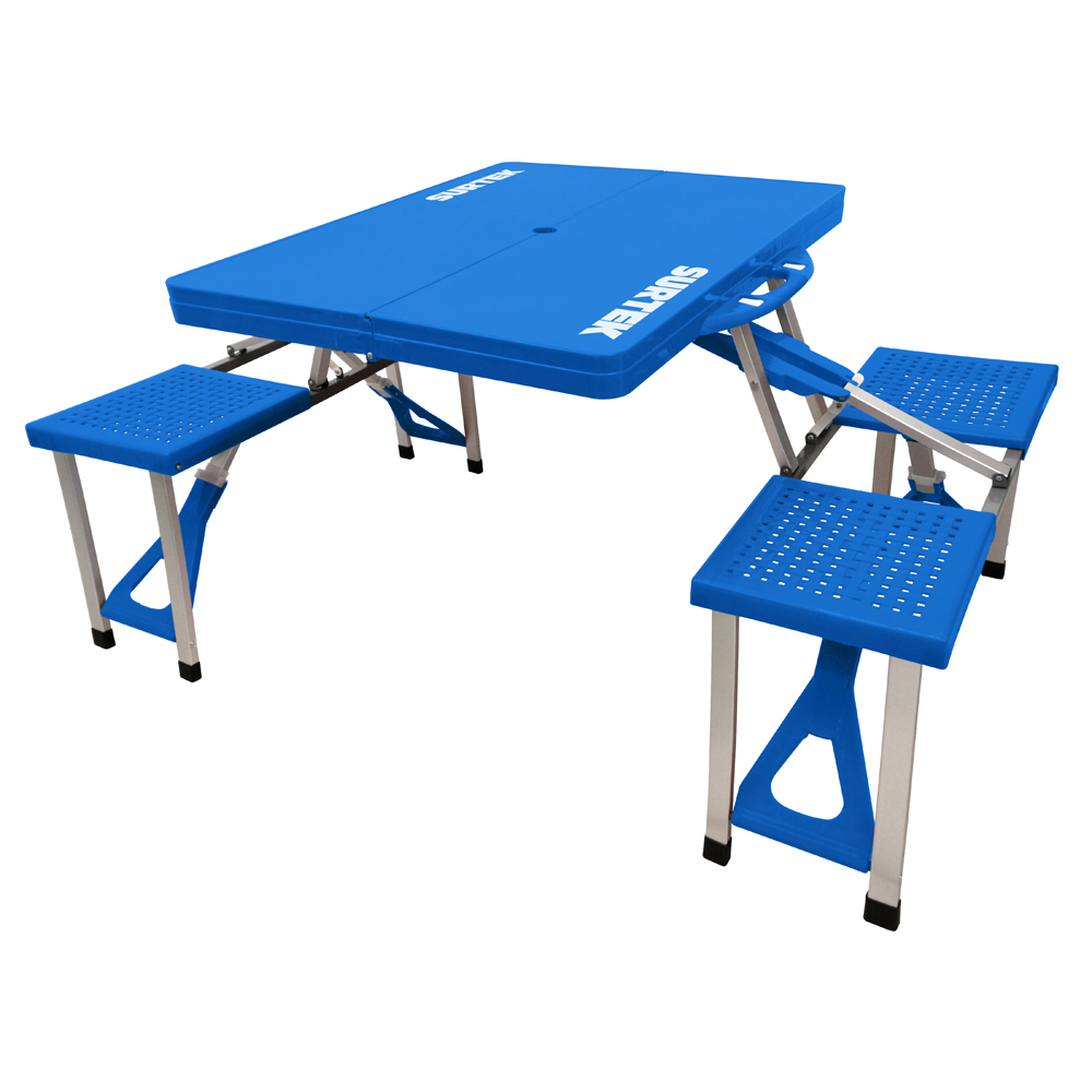 Mesa plegable para camping 6 cm x 80 cm x 135 cm