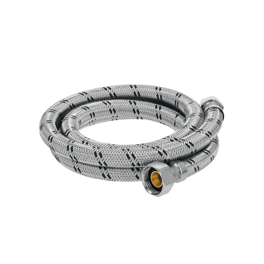 Manguera para boiler, acero inox. 1/2'H x 3/4'H, 150 cm