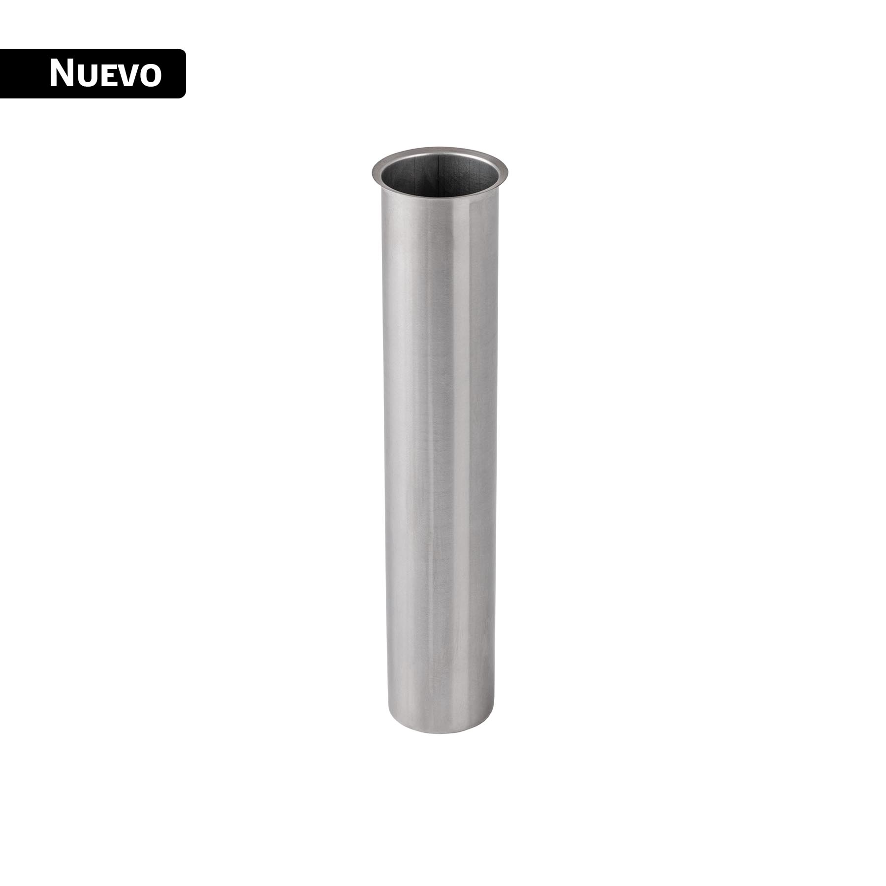 Casquillo de acero inoxidable para contracanasta,20cm,1-1/2'