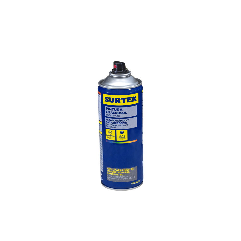 Pintura en aerosol 400 ml color naranja flourescente