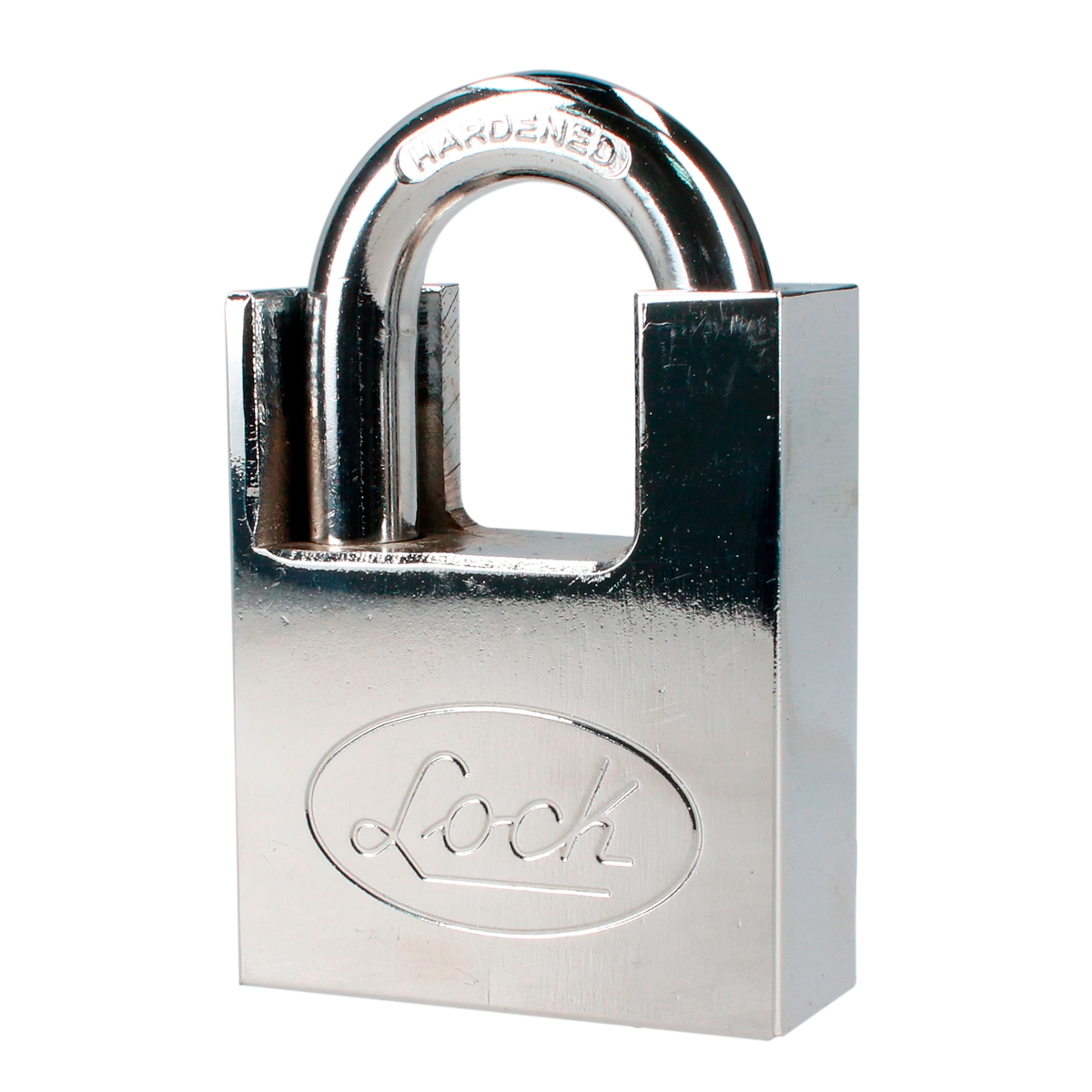 Candado antipalanca doble cerrojo 50 mm, llave de disco