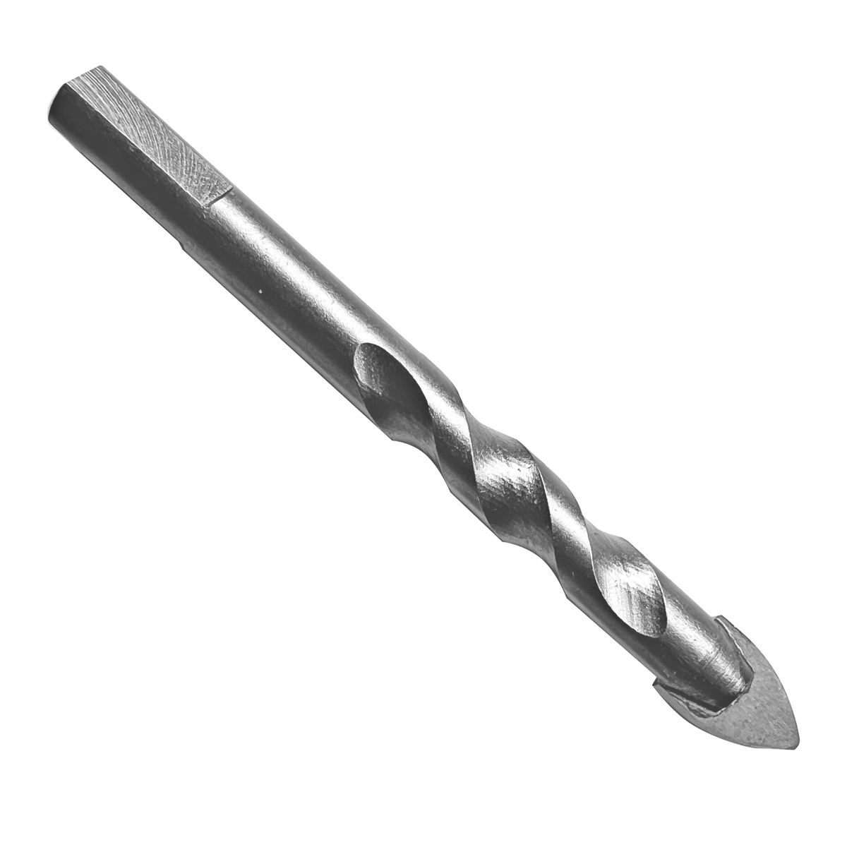 Broca para vidrios y azulejos de acero con cabeza de carburo de tungsteno 1/4"