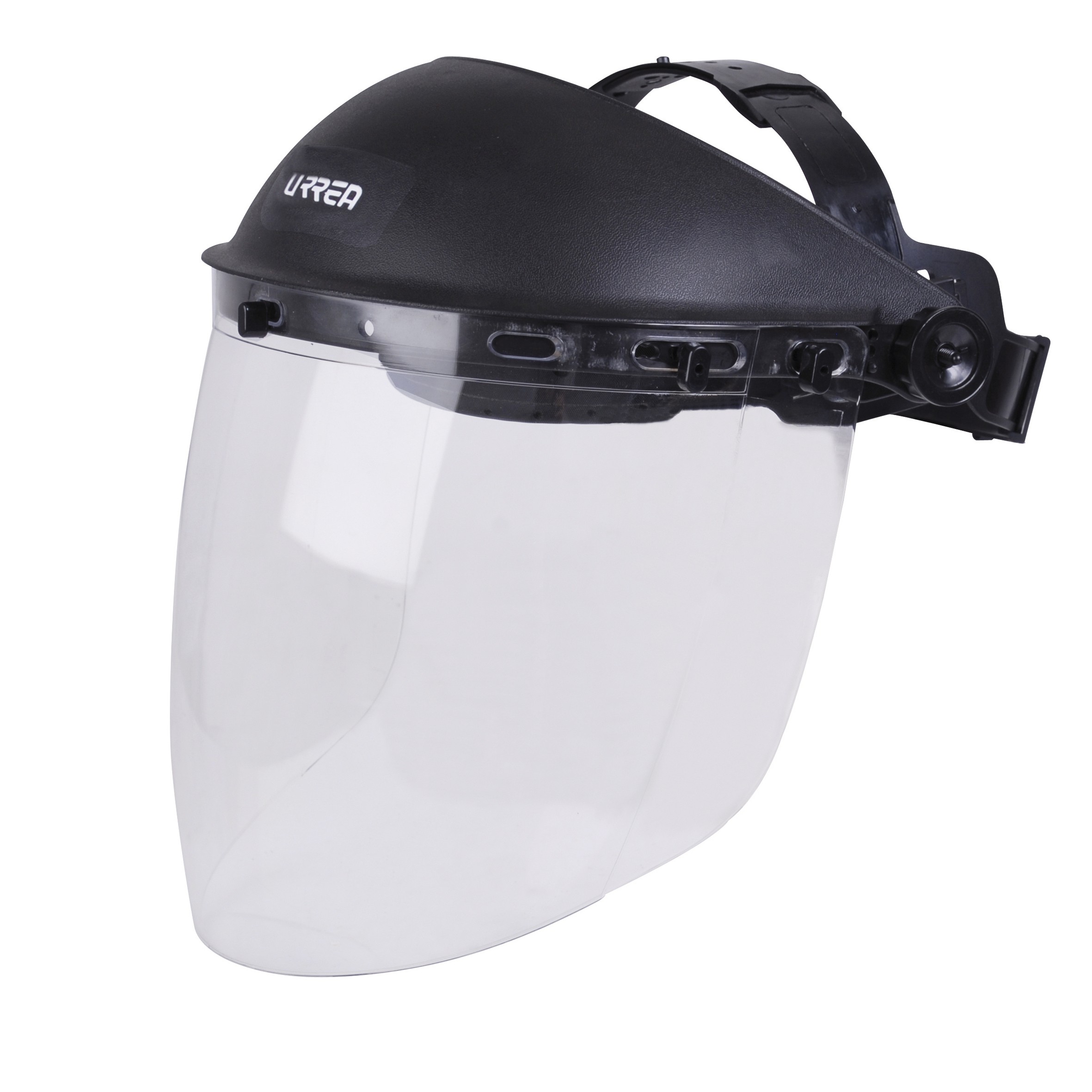 Protector de seguridad facial con mica de policarbonato anatómico
