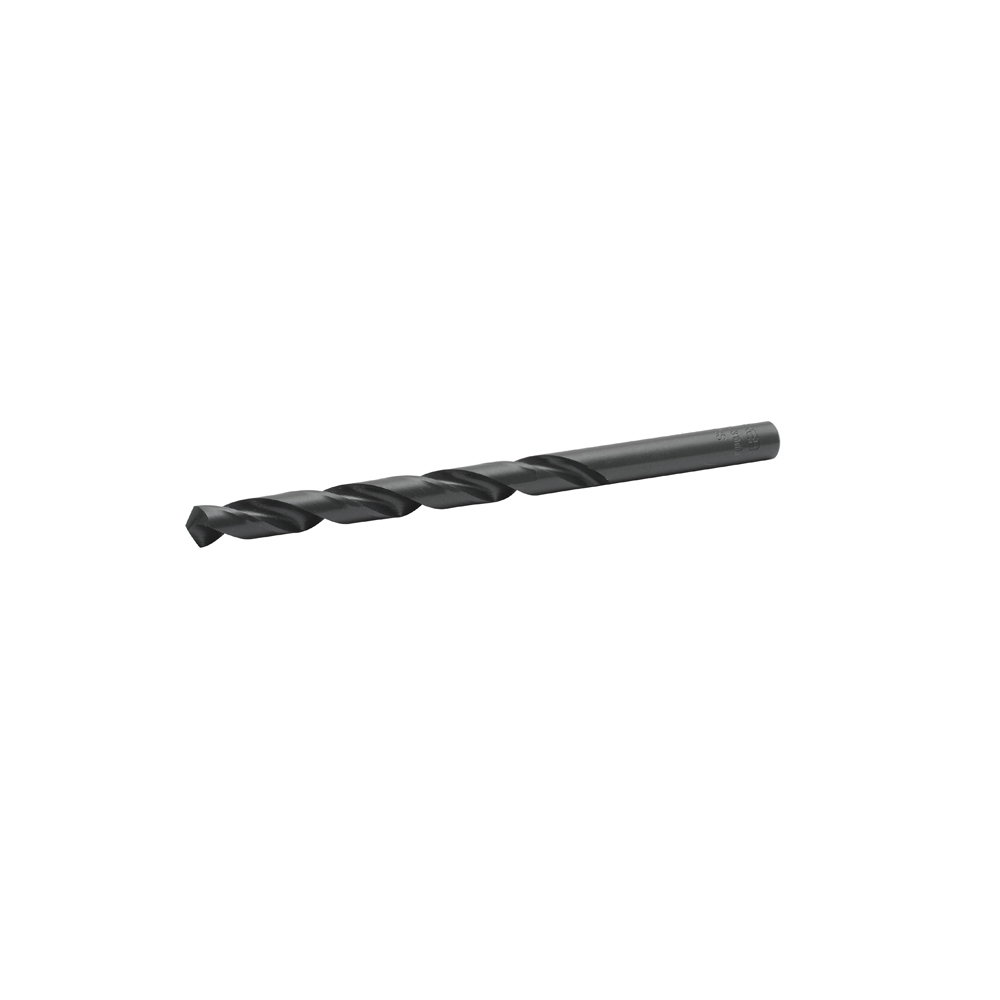 Broca negra de acero de alta velocidad zanco recto en blíster 11/64"