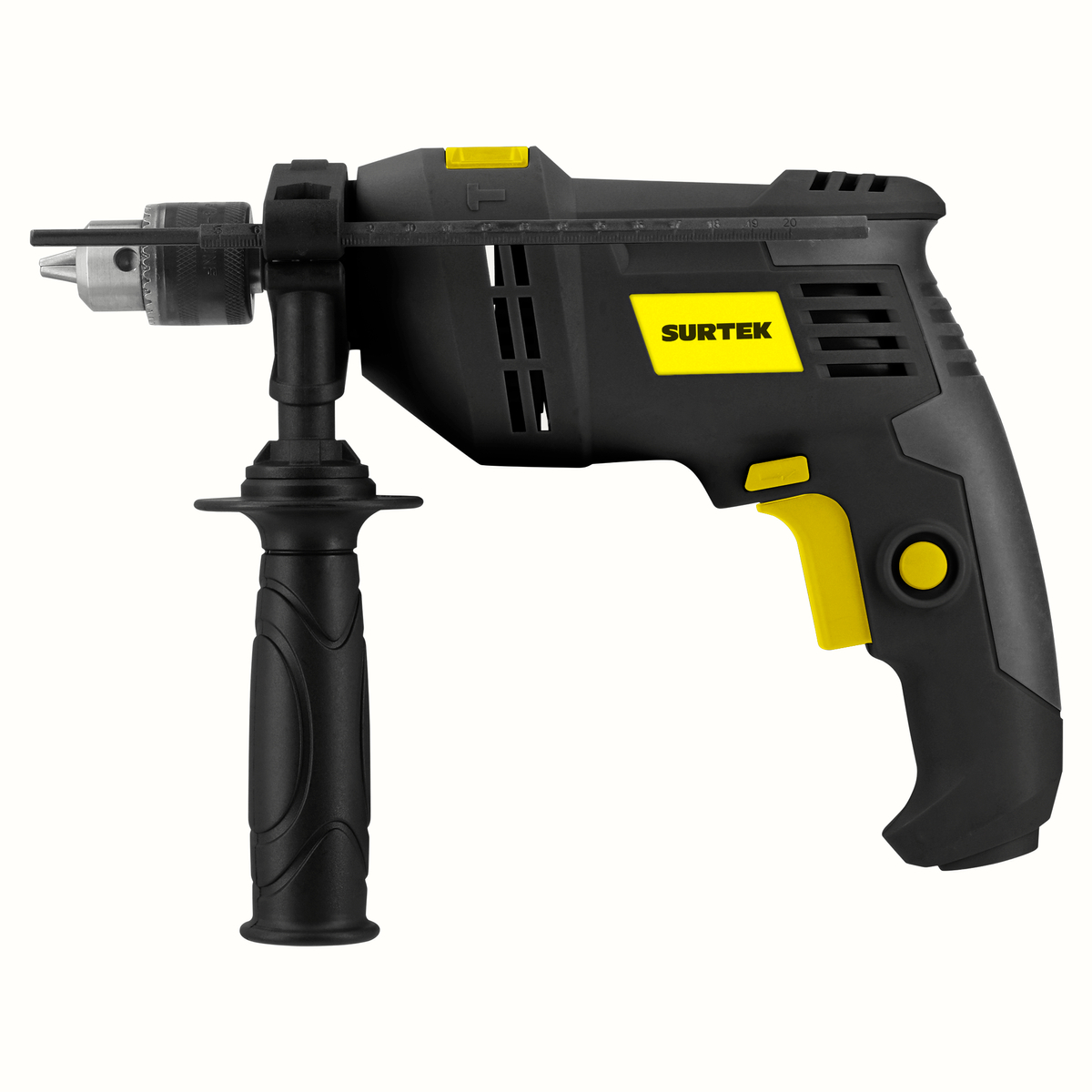 Rotomartillo 1/2" 650 W, 120 V, 0 - 3000 RPM con botón de traba para trabajos continuos