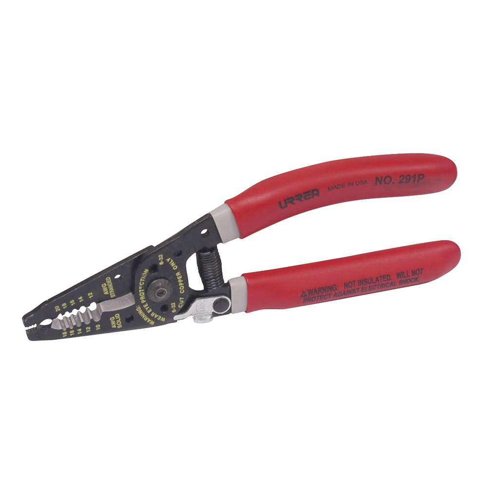 Pinza pelacable con mango air cushion 10-18 AWG ergonómica de 7-1/4"
