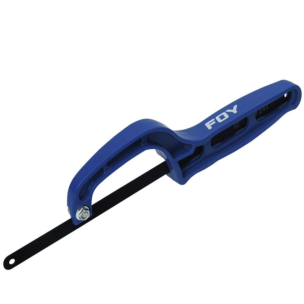 Mini arco de segueta con mango plástico 10" y 12", 12"