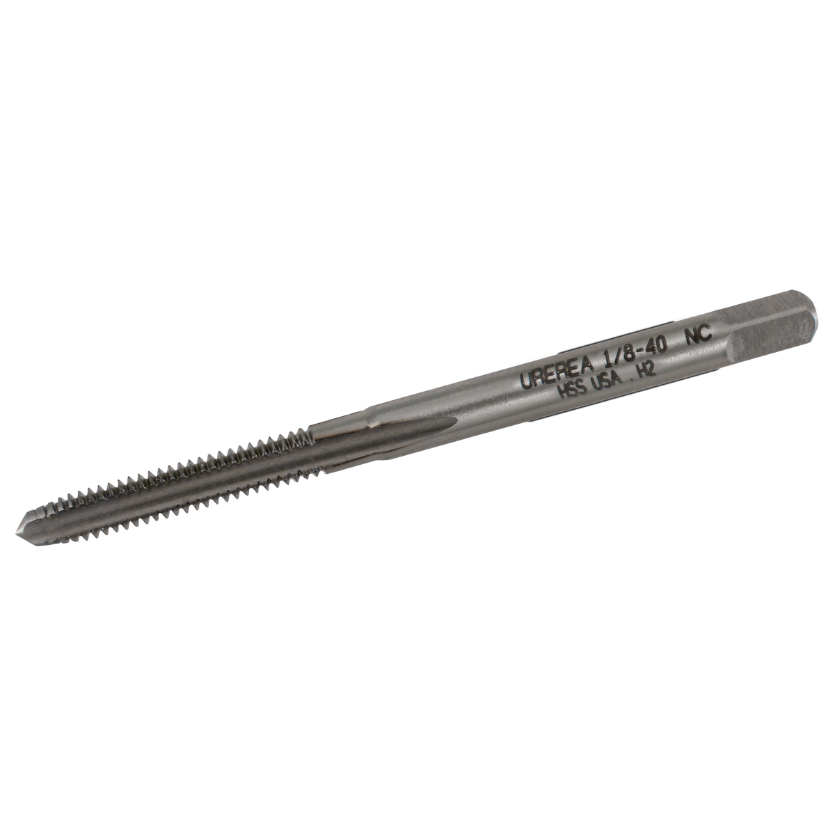 Machuelo de acero de alta velocidad en pulgadas 1/8"-40NS