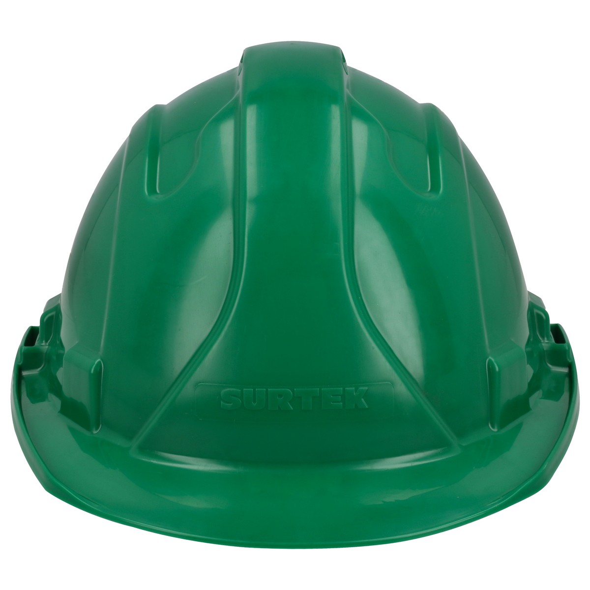 Casco de seguridad con ajuste de intervalos de 4 puntos, clase C, tipo 1, color verde