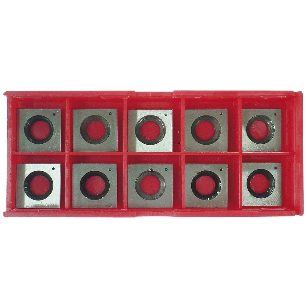 Insertos helicoidales para canteadora, 10 piezas