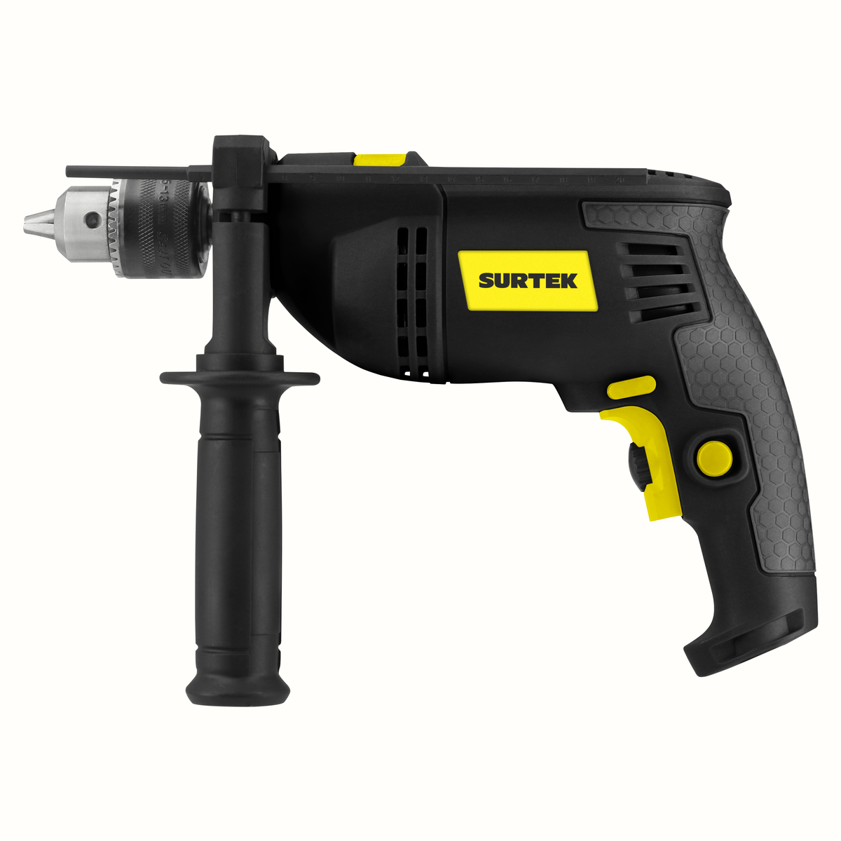 Rotomartillo 1/2" 810 W, 120 V, 0 - 2800 RPM con botón de traba para trabajos continuos