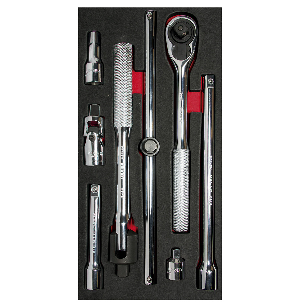 Juego de accesorios cuadro 1/2" 8 piezas, CH109-C