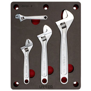 Juego de llaves ajustables 4 piezas, CH151P-C