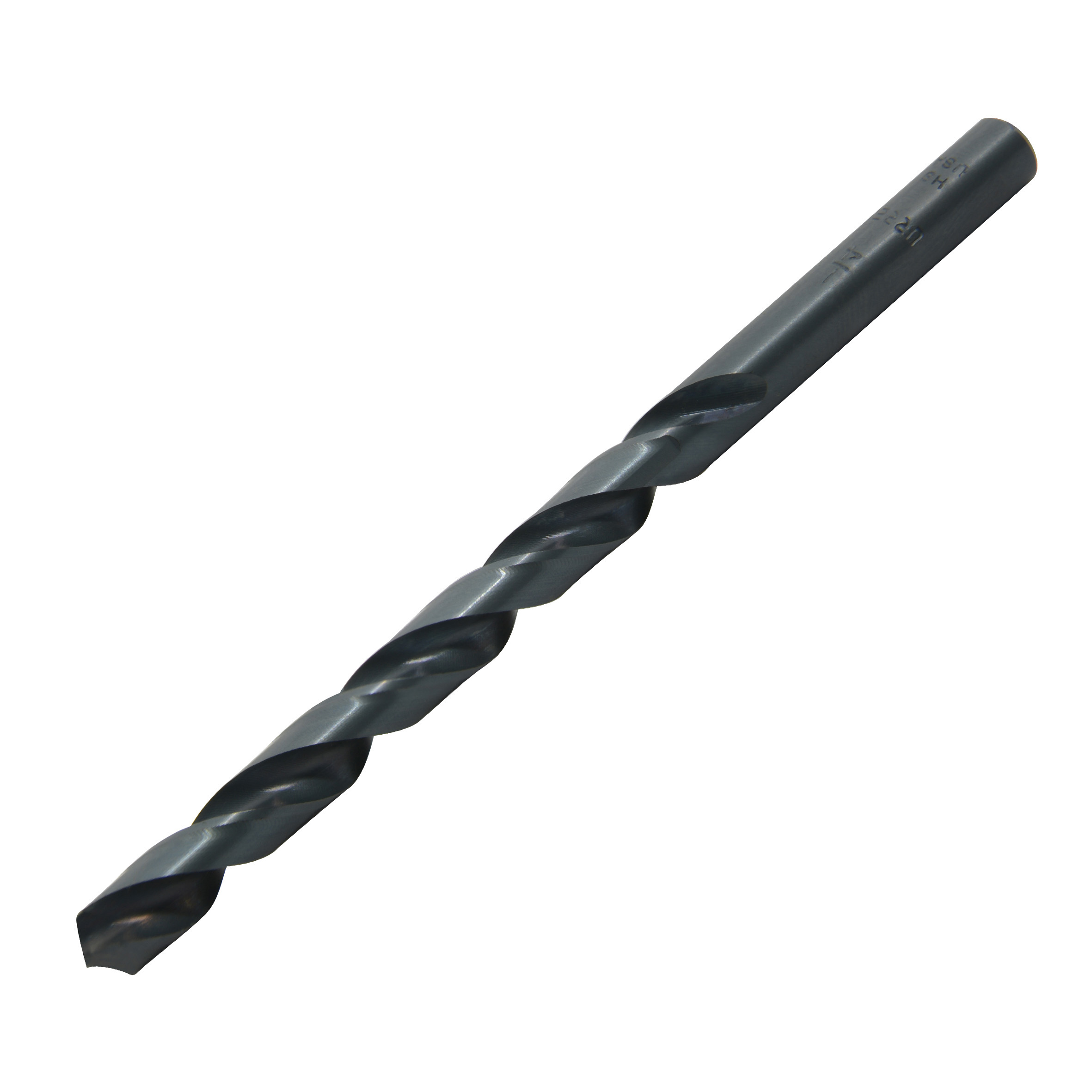 Broca negra de acero de alta velocidad zanco recto 1/4", 4"