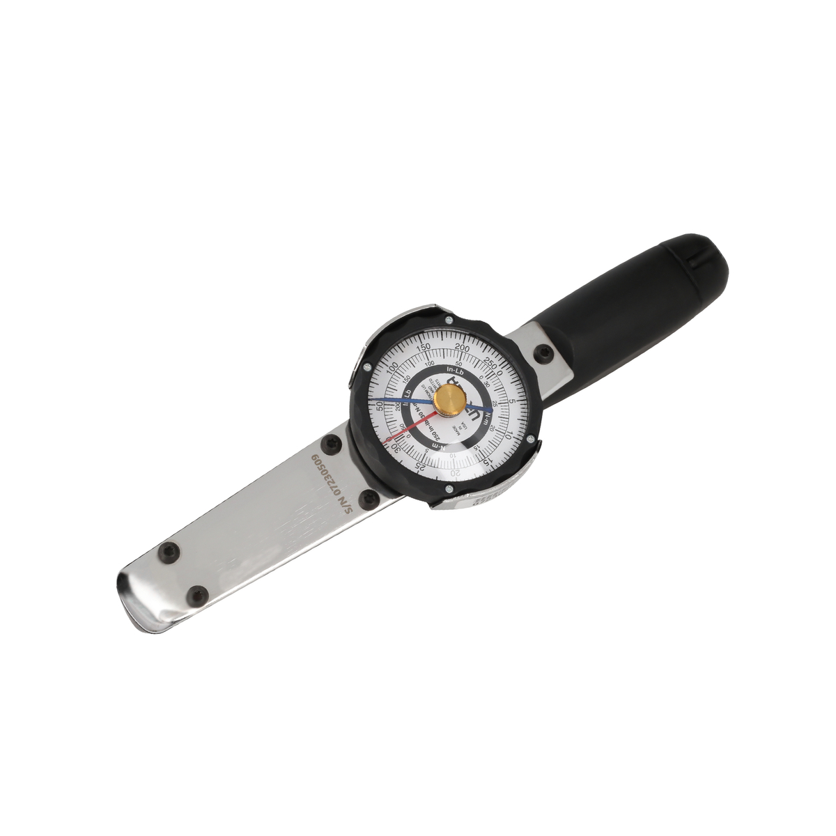 Torquímetro de carátula cuadro de 3/8", 0-250 in-lb