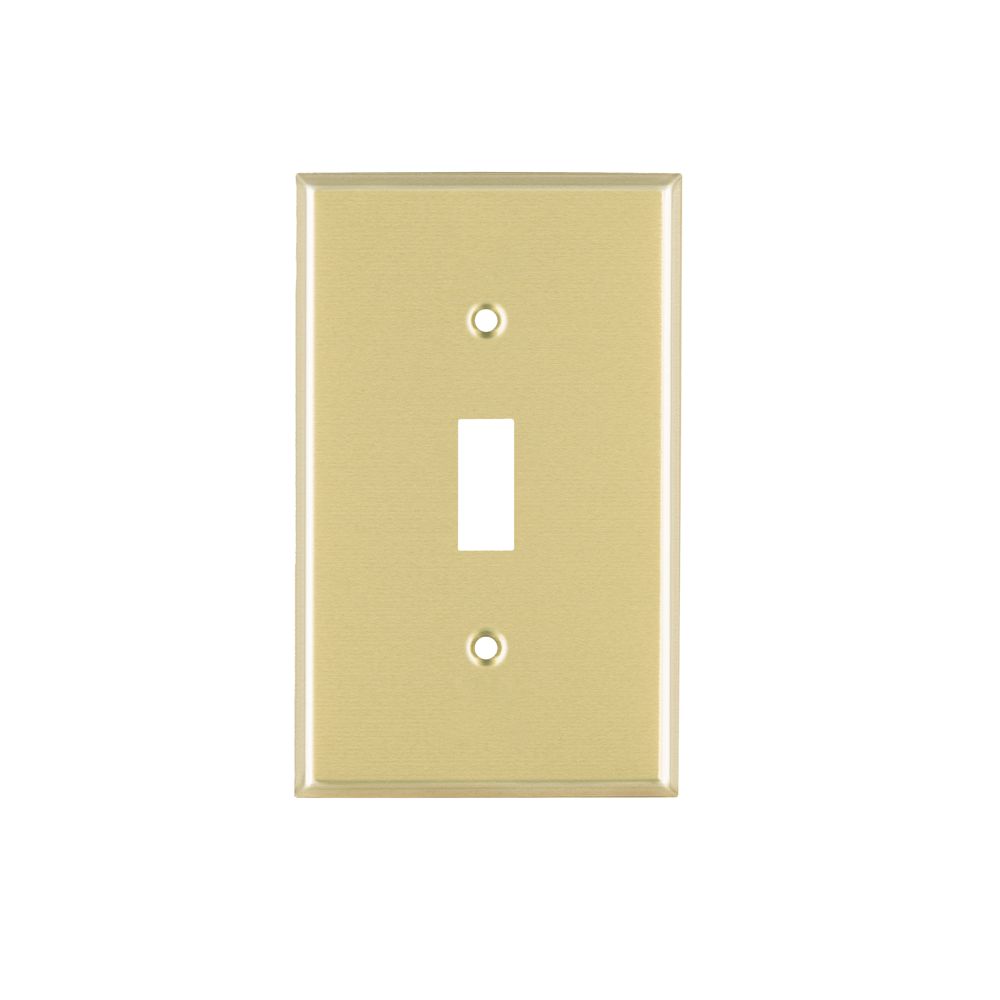 Placa para interruptor vertical, de aluminio, línea Standard