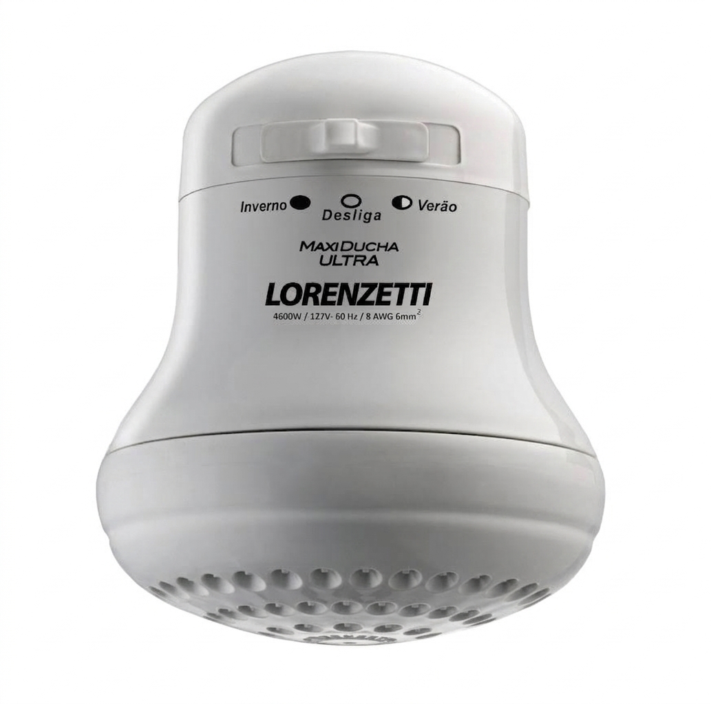 REGADERA ELEC.MAXICOLOR C/BZO.LORENZETTI