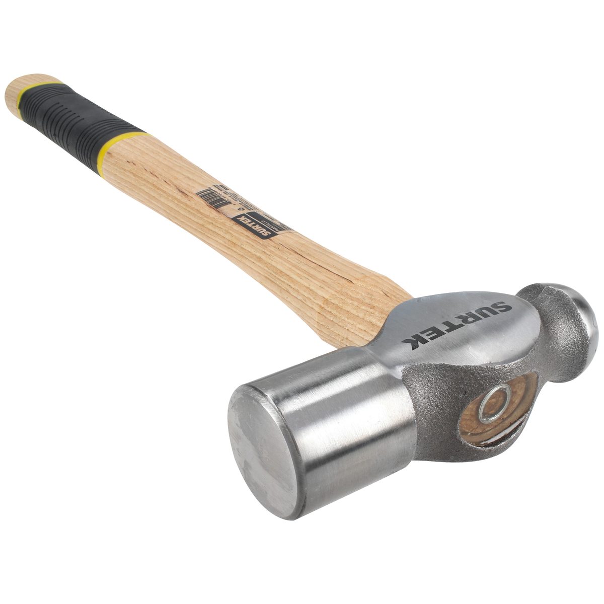 Martillo de bola pulido con mango de madera con grip de 15-3/4", 40 oz