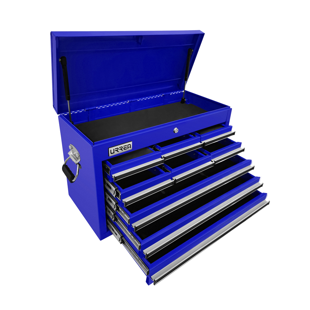 Gabinete superior 9 gavetas color azul serie X 27"