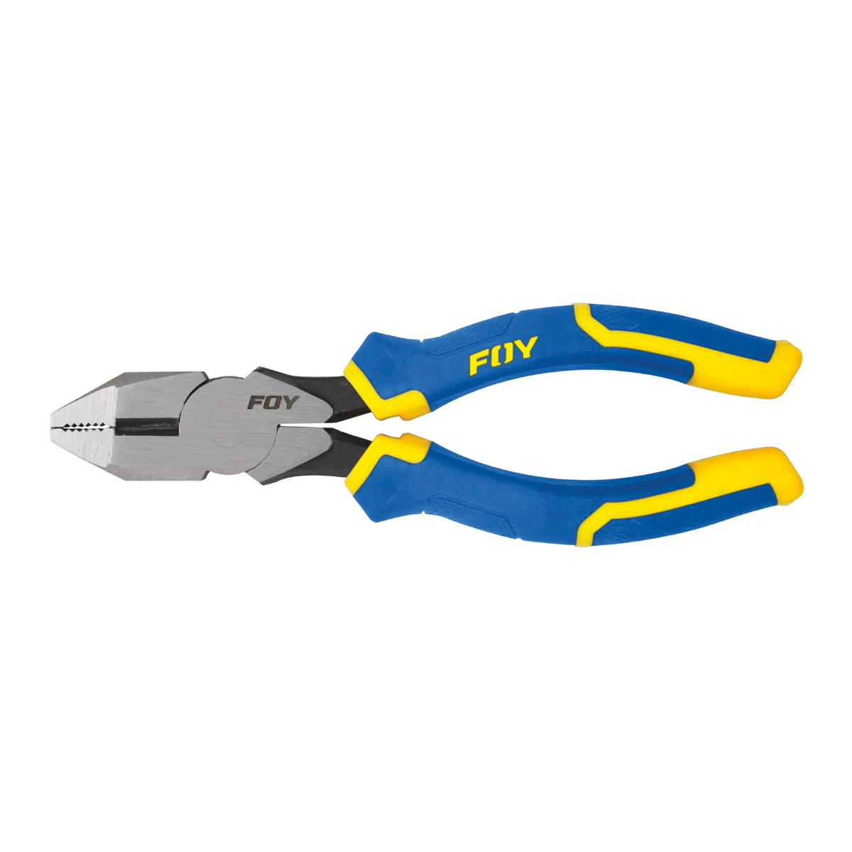 Pinza para electricista con mango bimaterial corte lateral de 9"