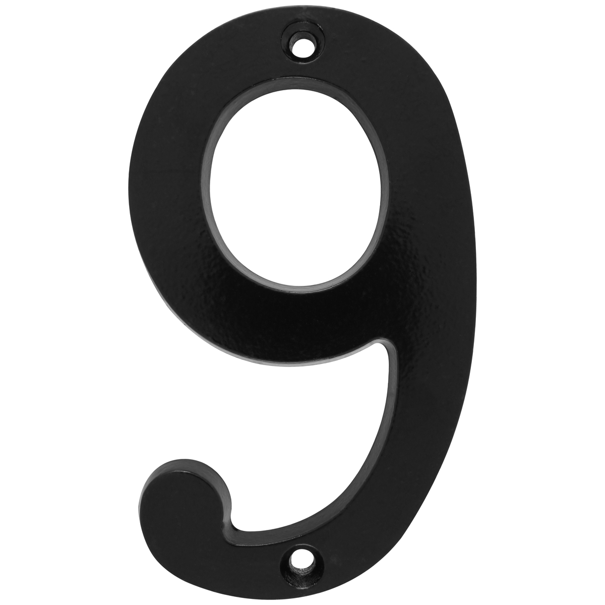 Número 9 slim 4" negro