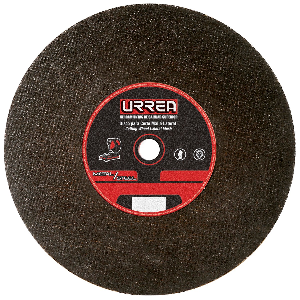 Disco abrasivo tipo 1 para metal, 14" x 7/64"