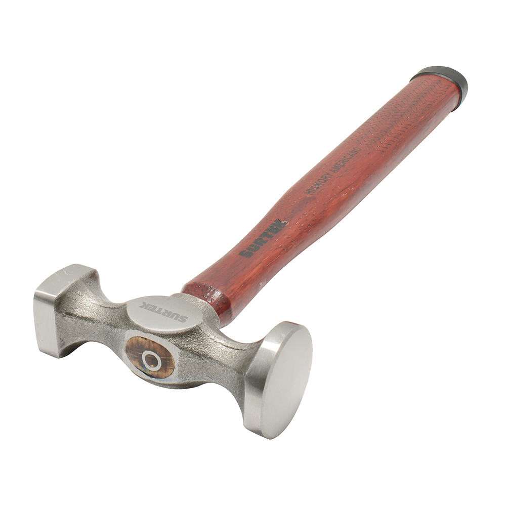 Martillo para laminero con mango de hickory de 13", para acabados lisos