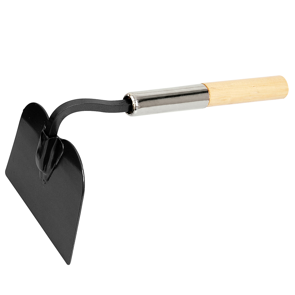 Azadón para tomatero con mango corto de madera 6-1/4", 16"