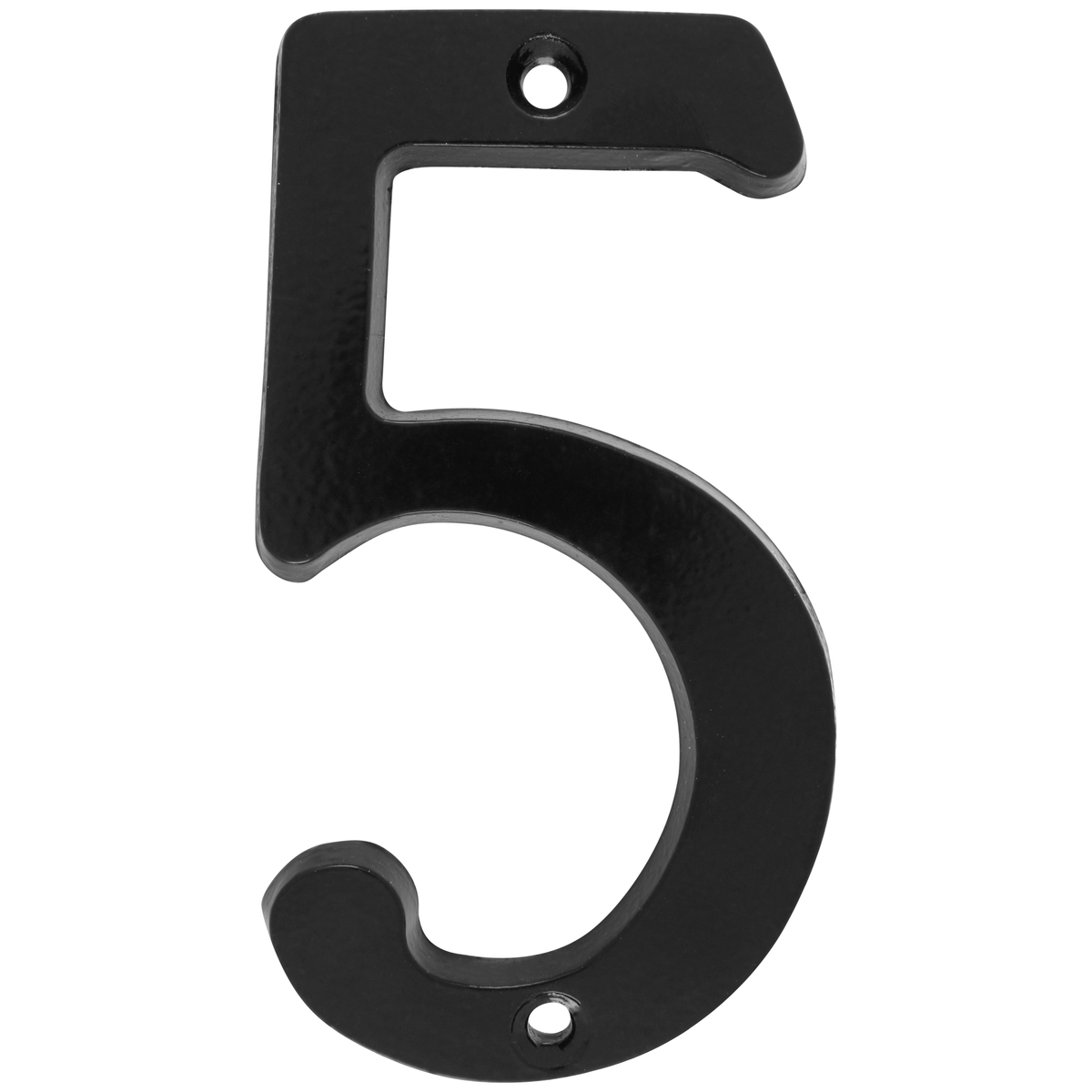 Número 5 slim 4" negro