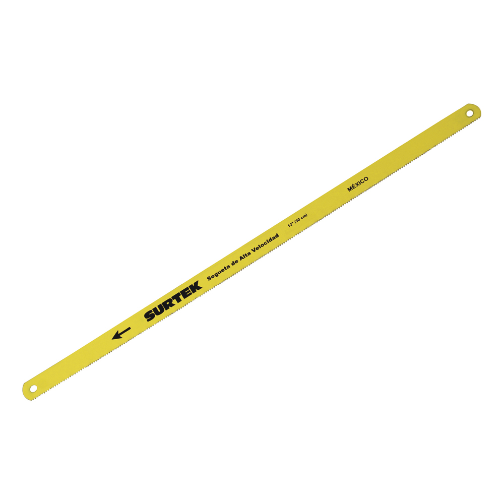 Segueta de acero alta velocidad 12", 24 DPP, 10 piezas