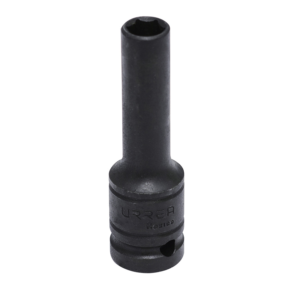 Dado de impacto pared delgada cuadro de 1/2", 6 puntas, métrico, 14 mm