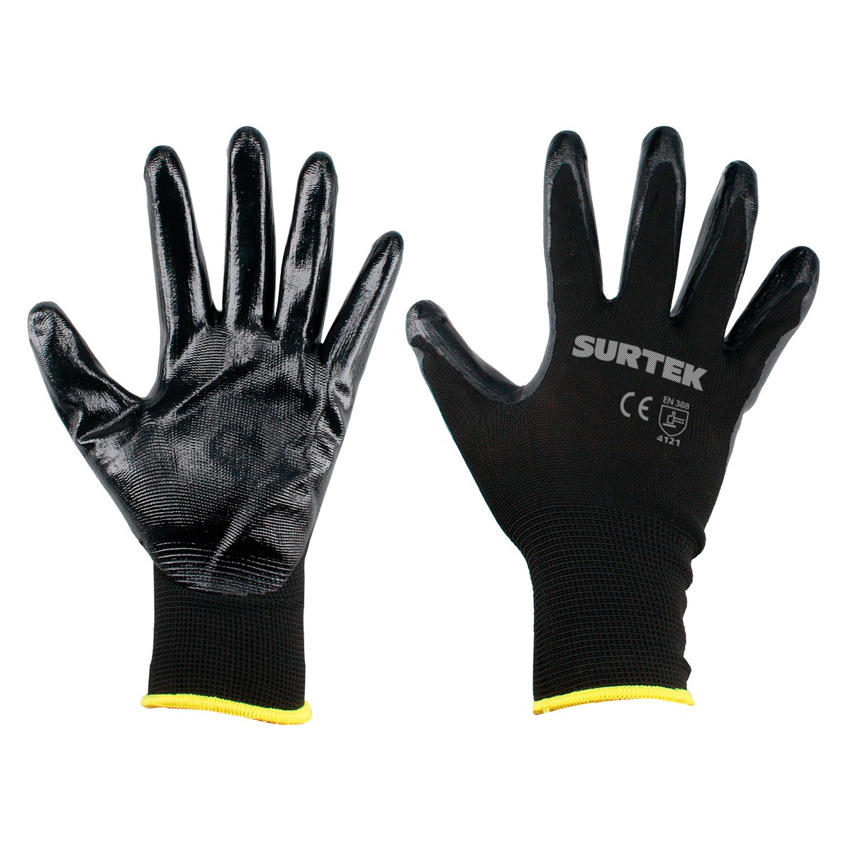Guantes de nailon con recubrimiento de nitrilo G