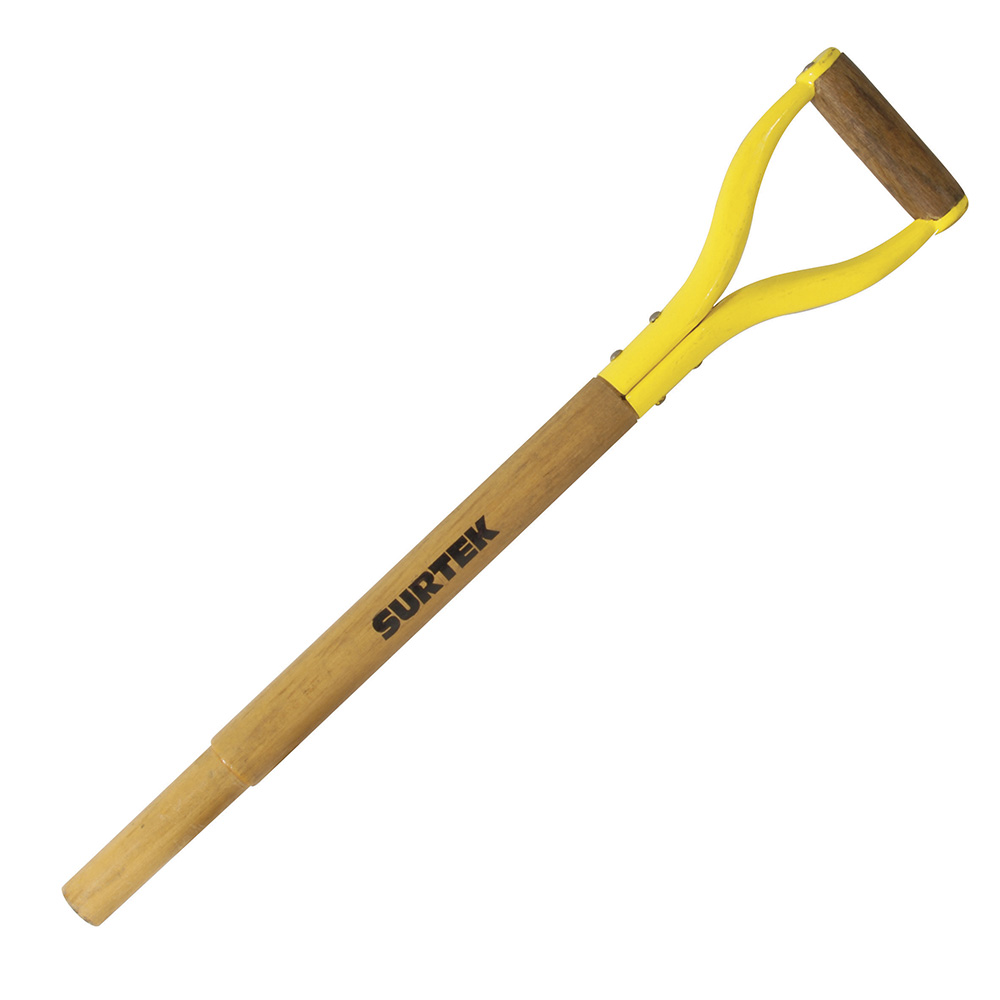 Repuesto de madera con puño metálico "Y" para pala