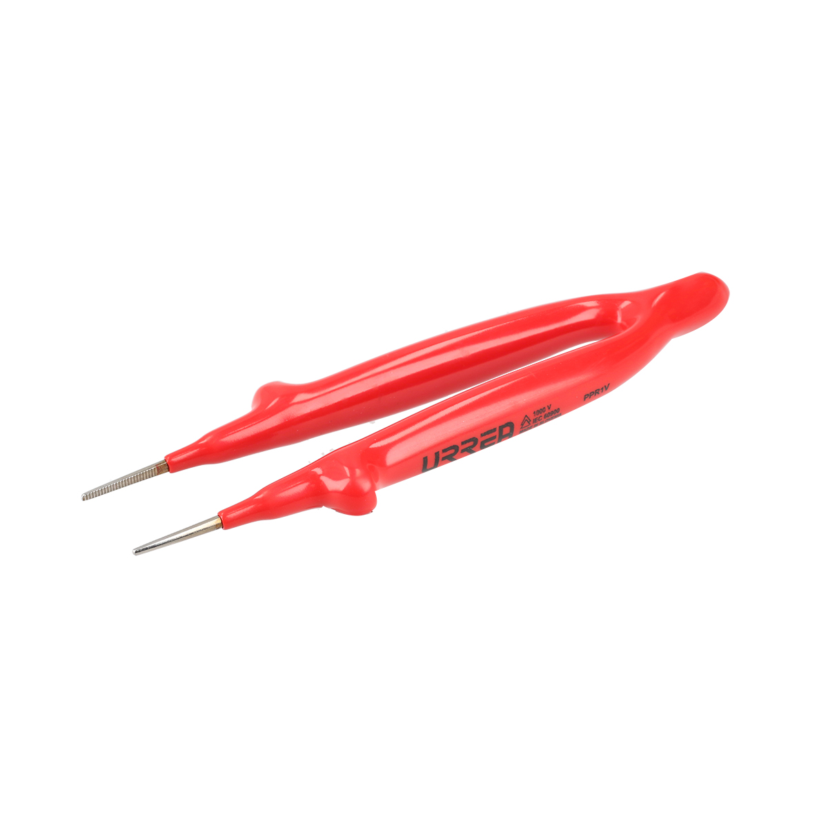 Pinza de precisión de 1000 V de punta recta, 6-1/2"