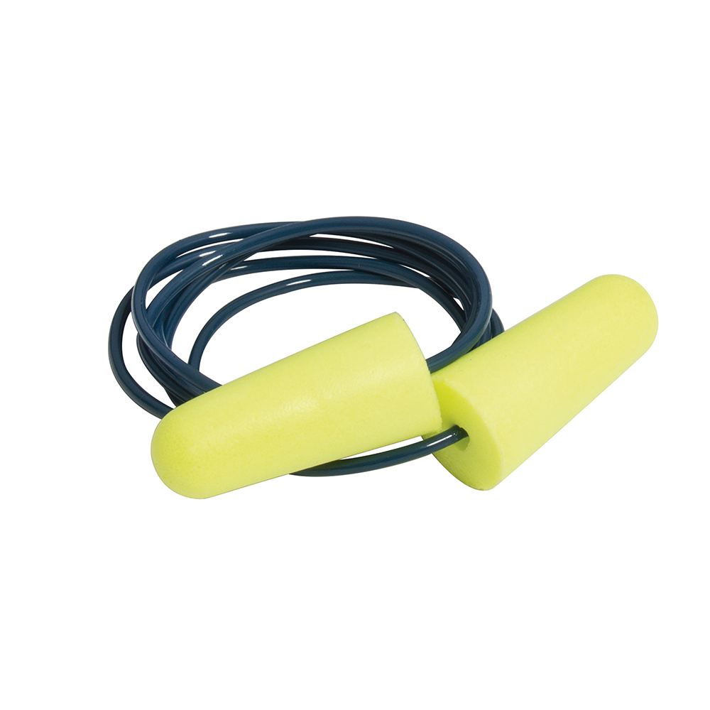 Tapones para oídos desechables con cordón NRR 28dB