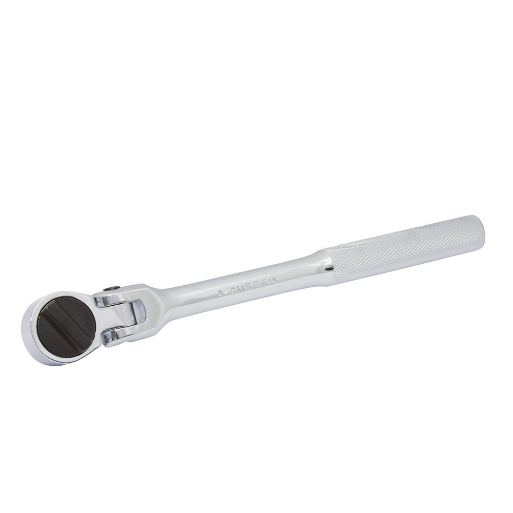 Matraca reversible cabeza articulada, para dado cuadro de 1/2"