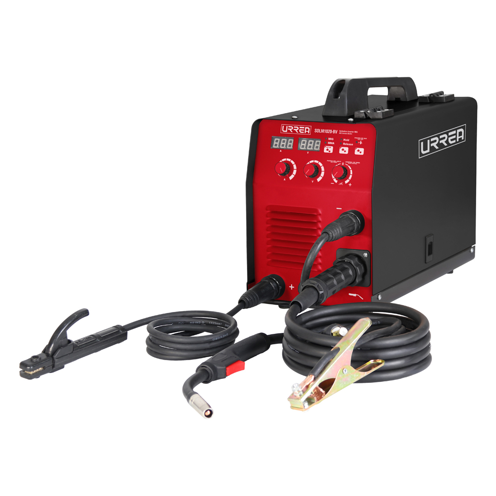 Soldadora inverter para uso con microalambre de 1 fase 110 - 220 V, 200 A