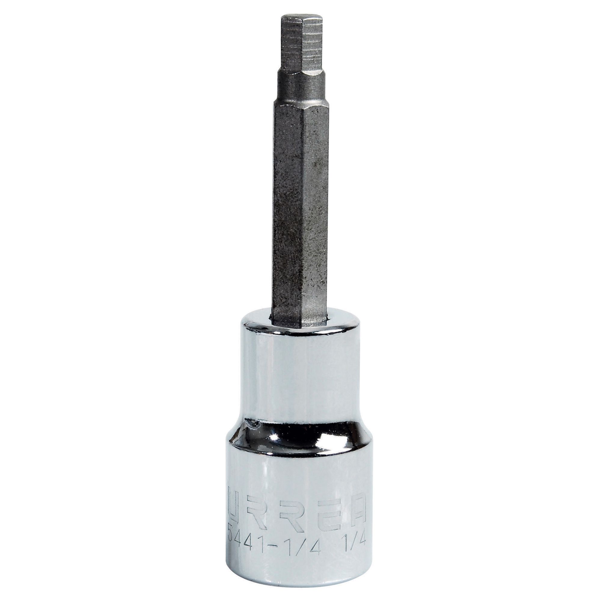 Dado con punta hexagonal cuadro de 1/2", en pulgadas, 1/4"