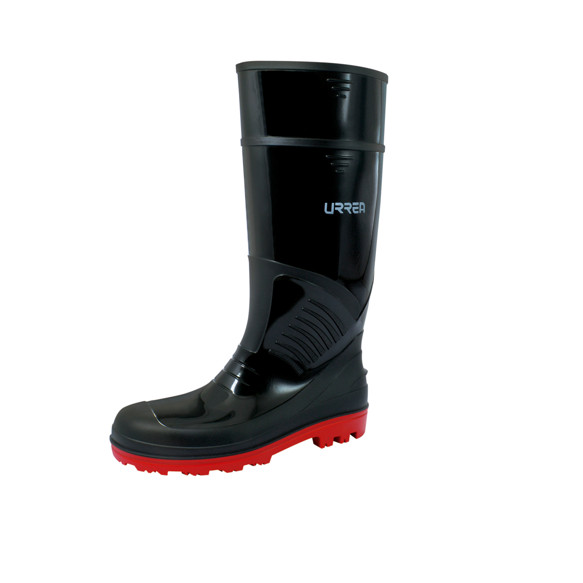 Botas de seguridad de PVC con casquillo de acero #26 cm