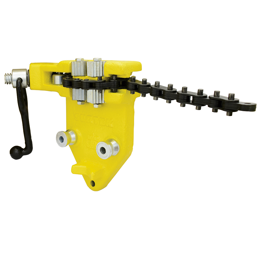 Prensa de cadena para tubos de 1/8" a 2-1/2"