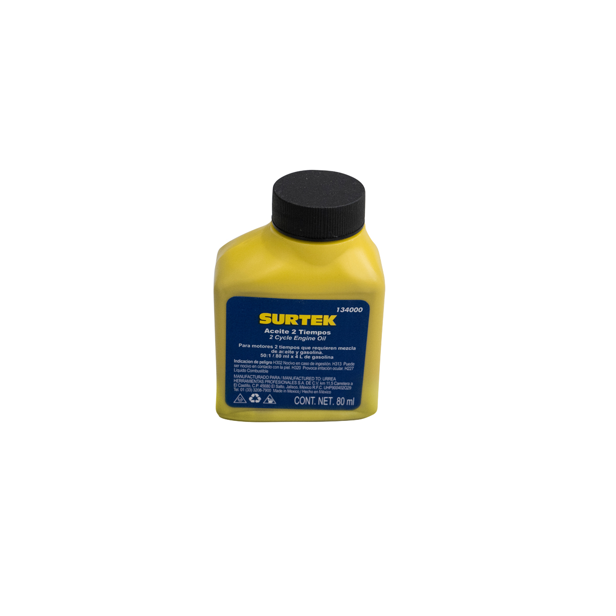 Aceite semi sintético dos tiempos, 80 ml