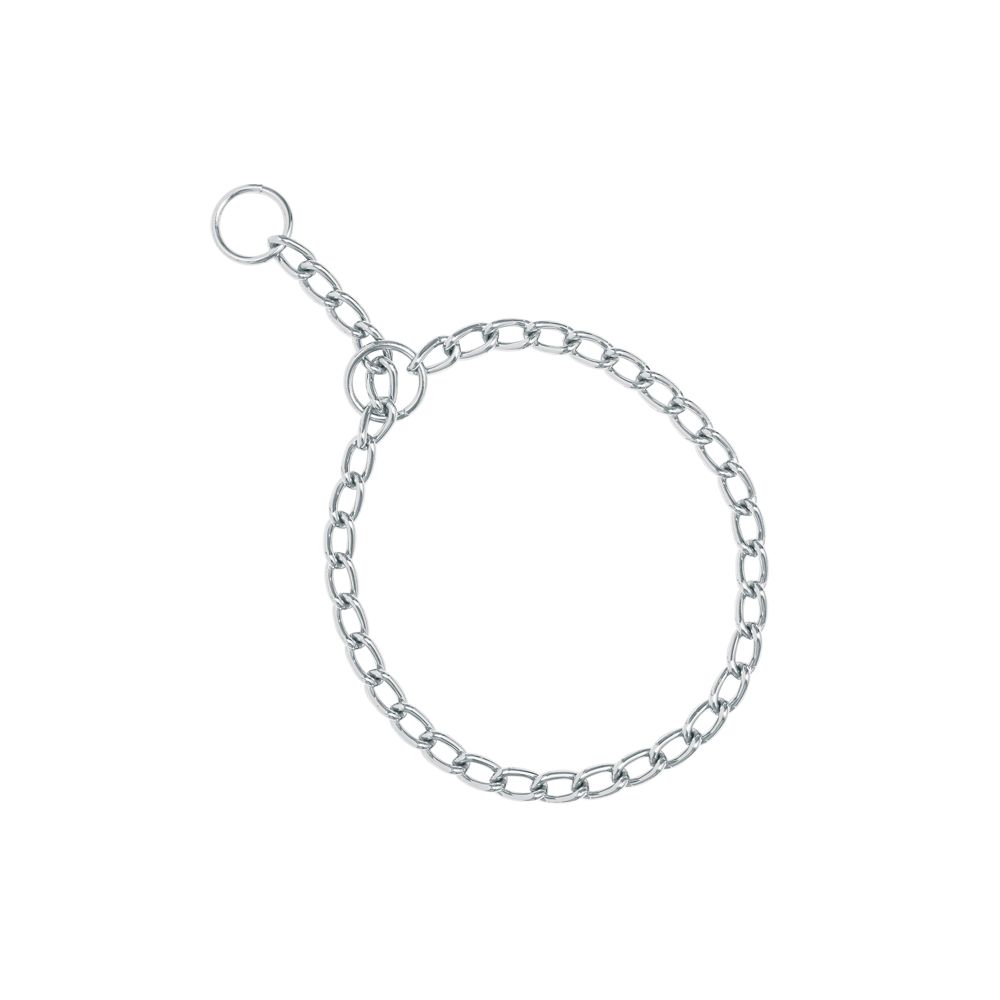 Collar de entrenamiento para perro, 60 cm, eslabón de 4 mm