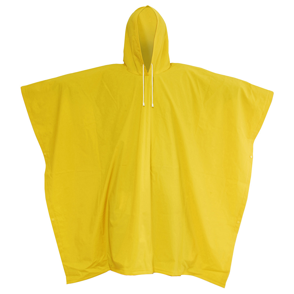Poncho impermeable sin refljante con interior de poliéster unitalla