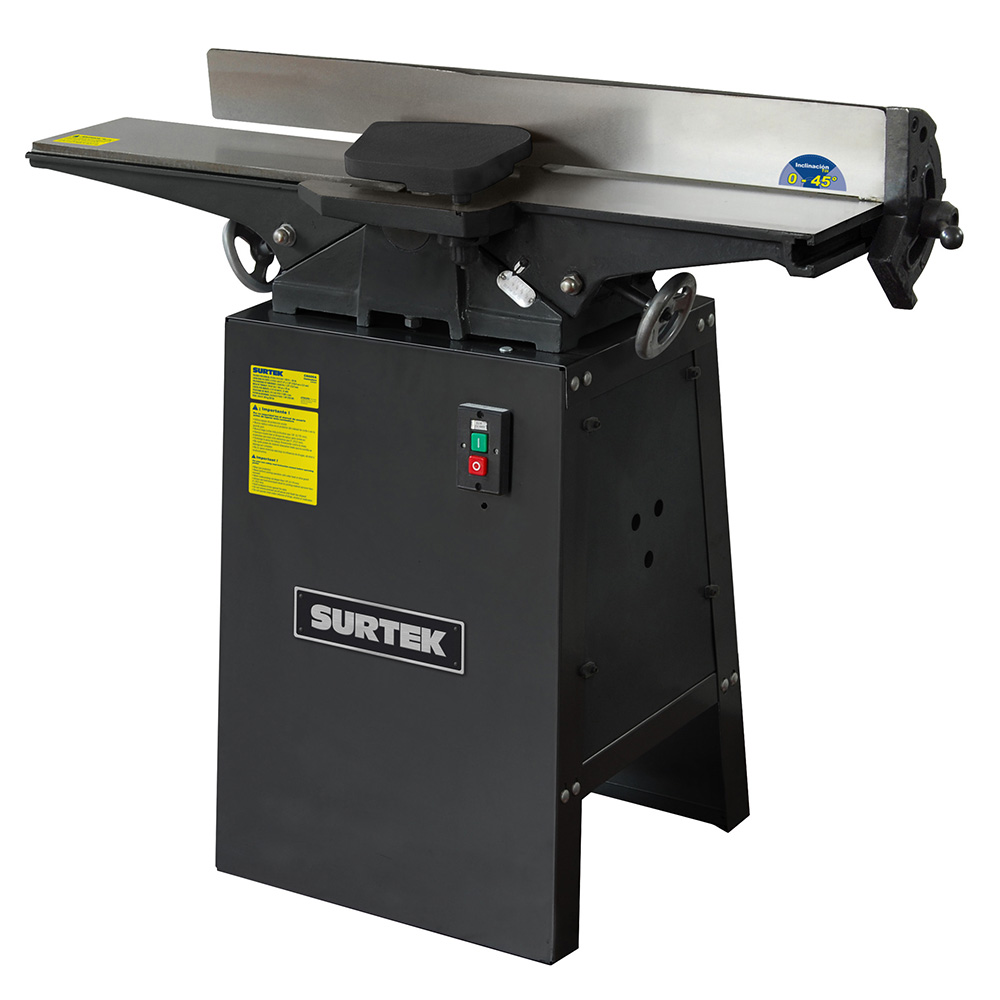 Canteadora 6" 1 HP, 750 W, 120 V,5200 RPM guía montada con ajuste de inclinación hasta 45°