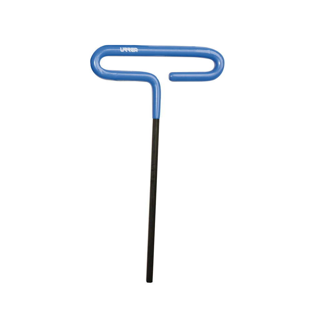 Llave hexagonal corta tipo "T" mango de vinil, métrica, 3 mm