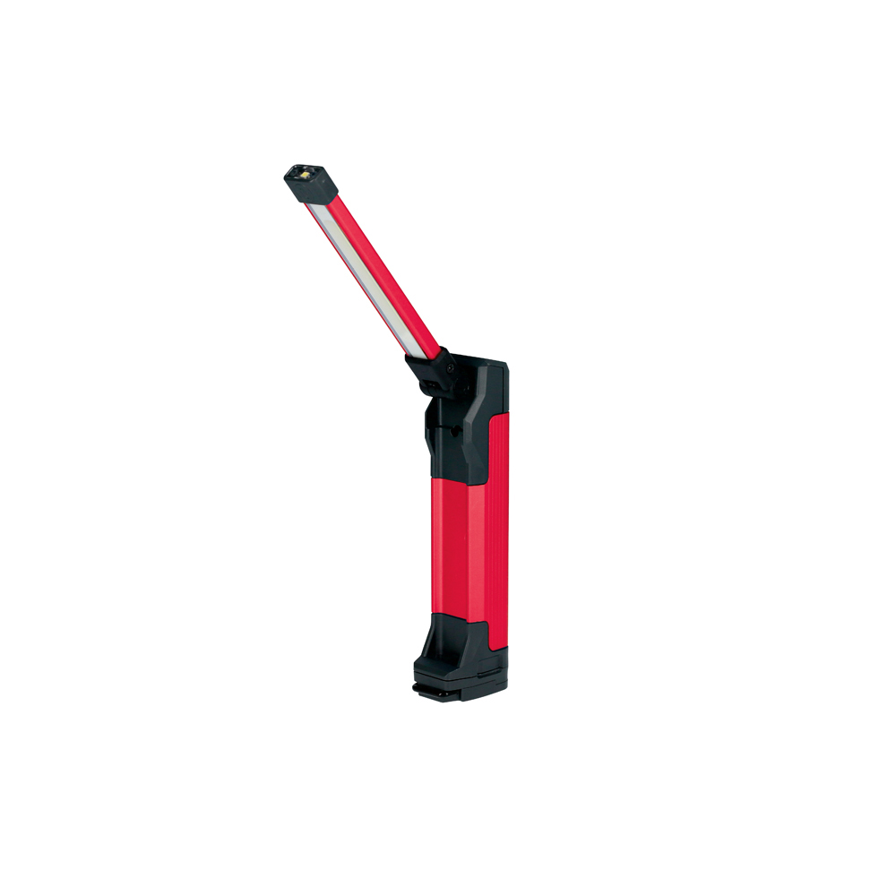 Linterna de LED tipo Slim para taller plegable recargable de 180 lm