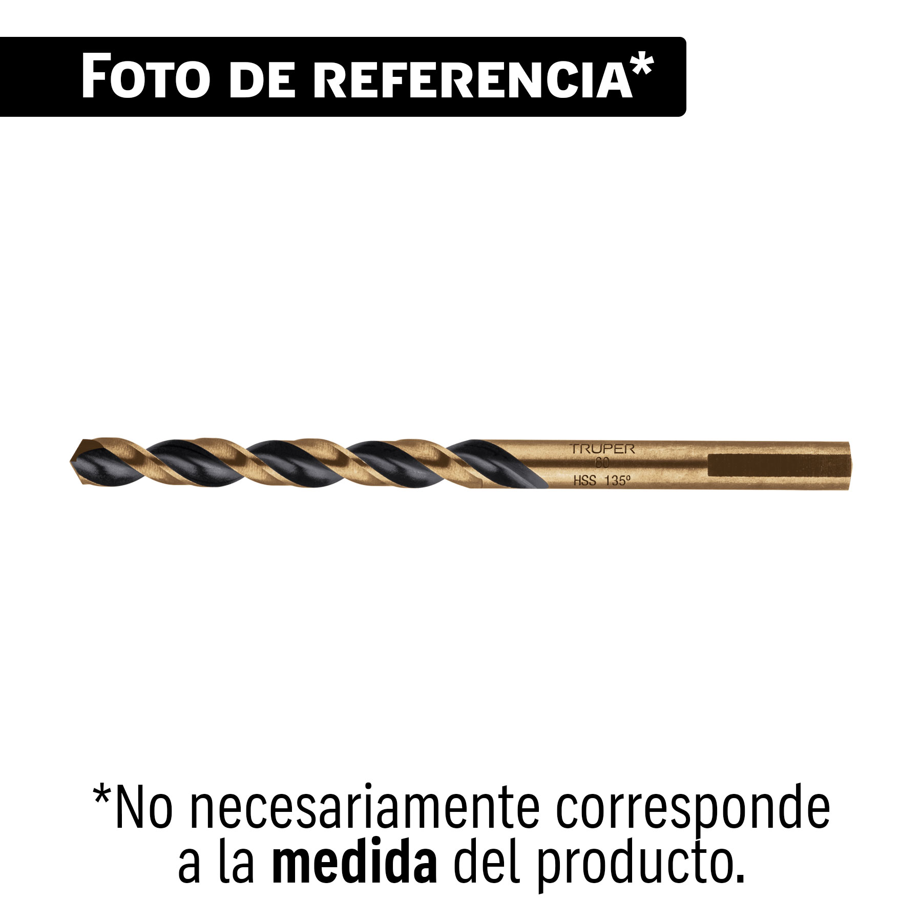 Broca HSS 17/64' Trugold para metal en blíster, EXPERT