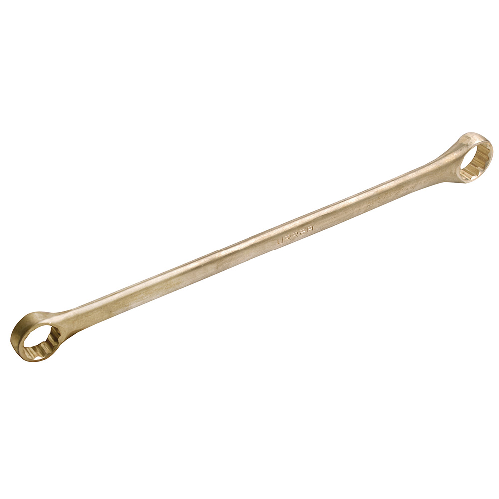 Llave de estrías de bronce-aluminio antichispa de 15° en pulgadas de 1-7/16" x 1-1/2"