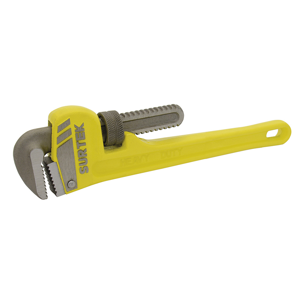 Llave Stillson de hierro maleable de 10", uso profesional