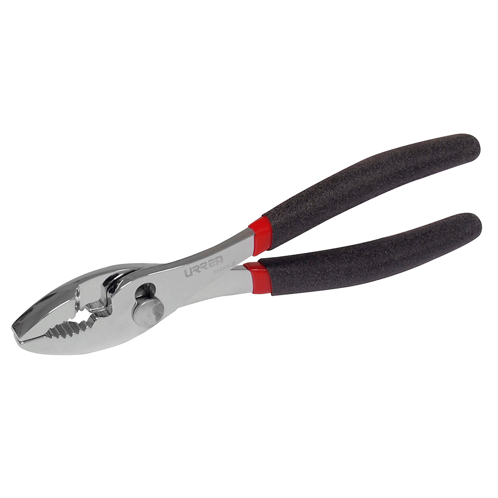 Pinza para mecánico con mango rubber grip y botón de ajuste de 10"